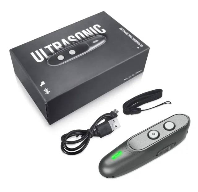 Customizable Ultrasonic Handheld Outdoor Pet Trainer Black - Shop at LoveMi