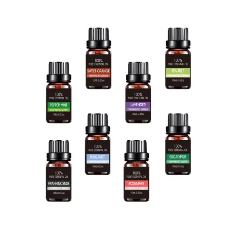 Organic Essential Oils Set Top Sale Natural Therapeutic Grade