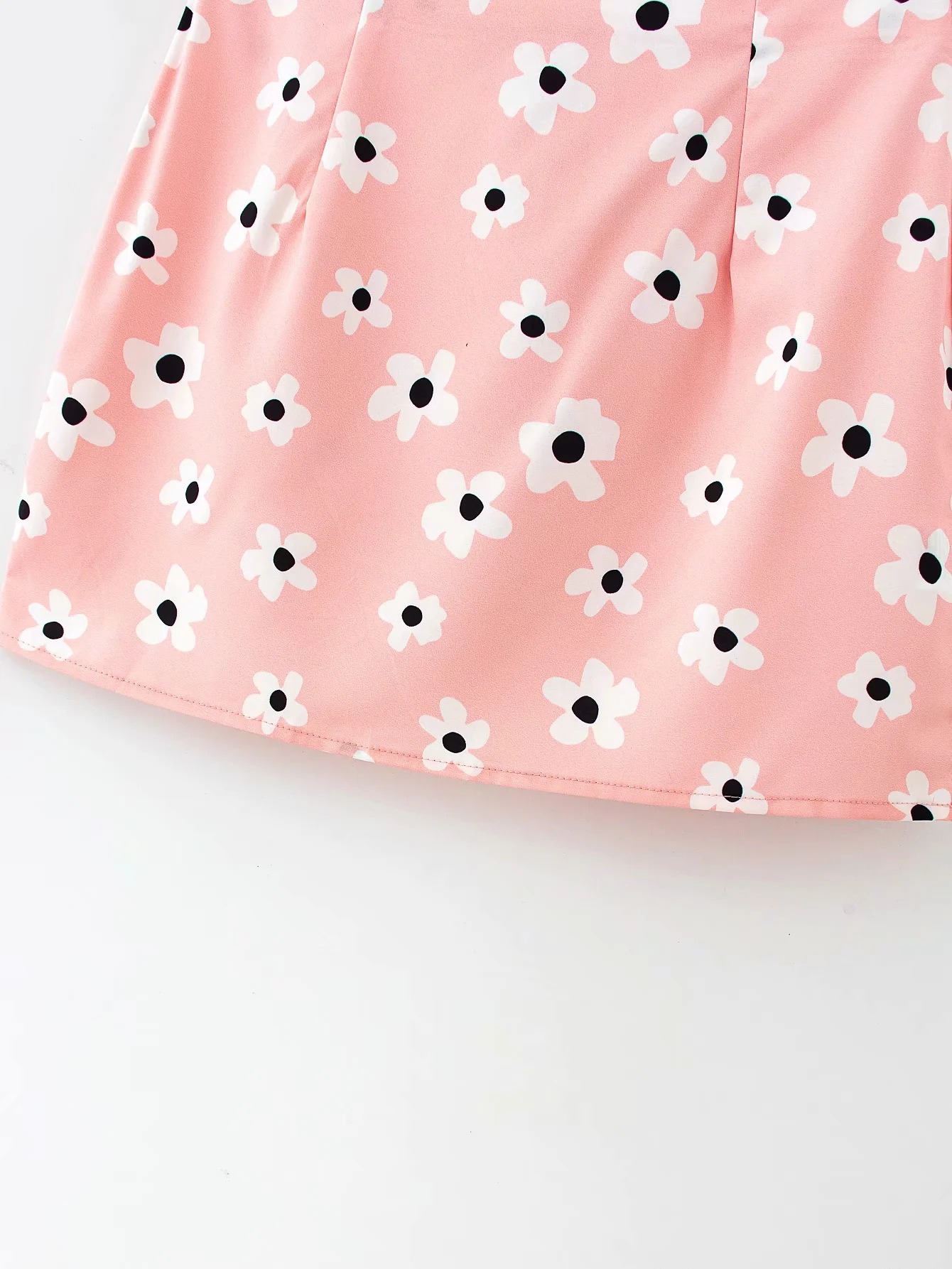 Printed High Waist Skirt Skirt