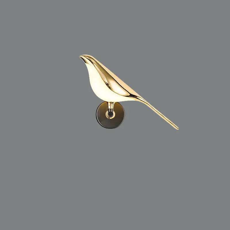 Modern Simplicity LED Wall Lamp Magpie Bird