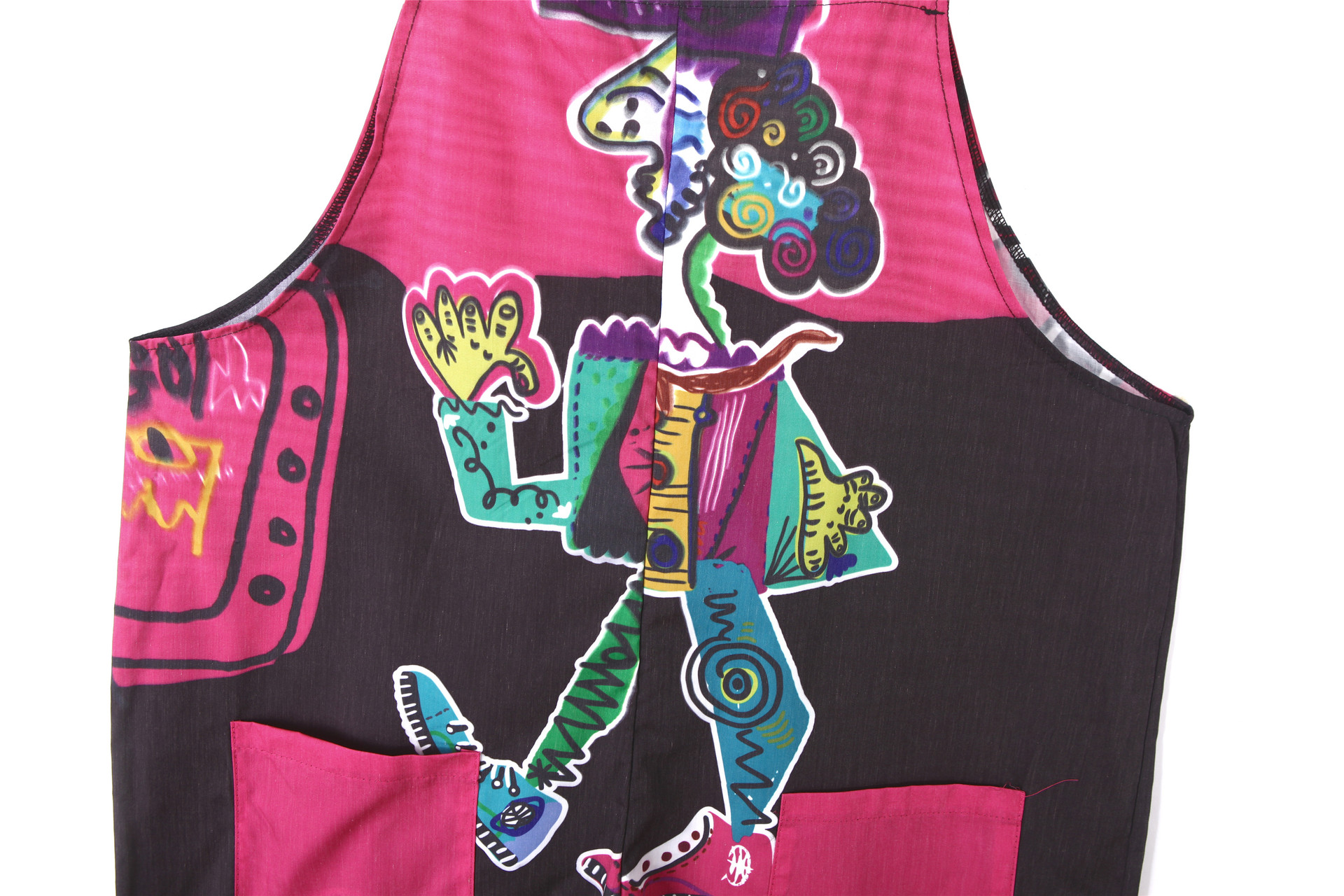 Title 4, Suspender Overalls Hip-Hop Graffiti Women