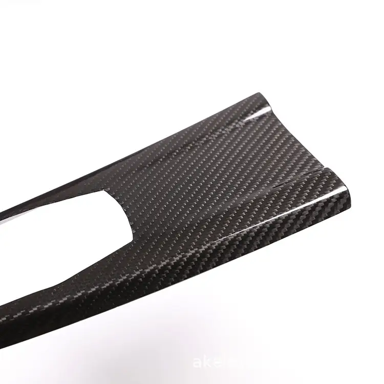 GT real carbon fiber interior modification stickers