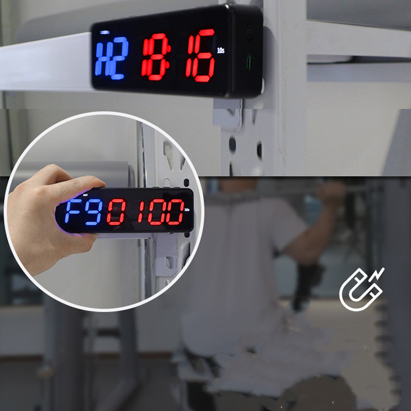 Fitness Exercise Timer Magnetic Suction App Gym — foto 2
