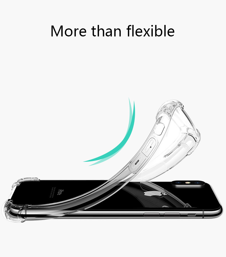 Compatible with Apple, Suitable For Iphone12 11Promax Mobile Phone Case Transparent Protective Cover