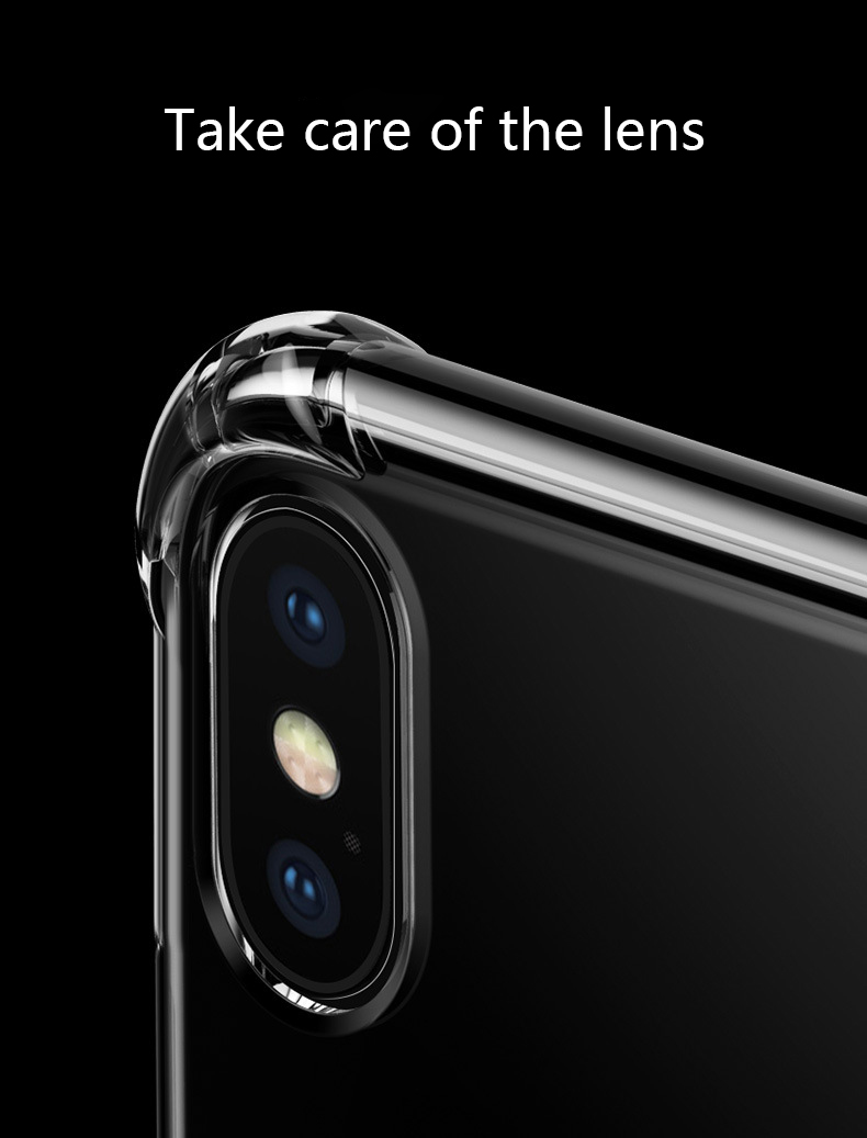 Compatible with Apple, Suitable For Iphone12 11Promax Mobile Phone Case Transparent Protective Cover - Image 3