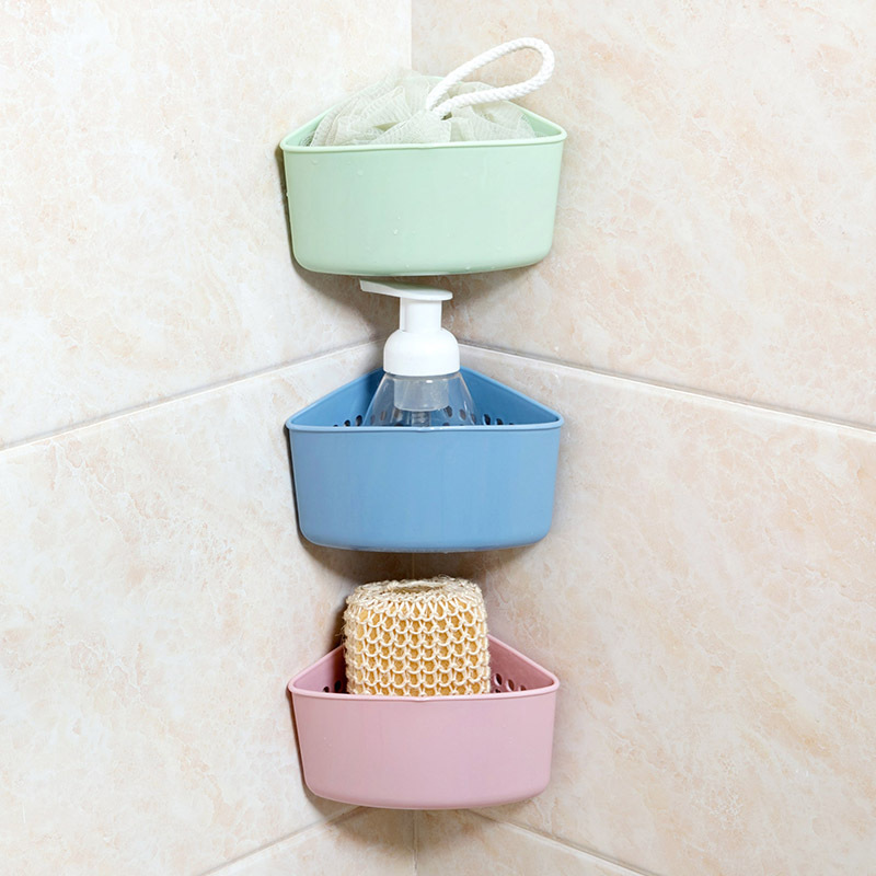 Title 5, Sink Triangle Drain Basket Plastic Hanging Bask...