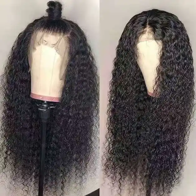 Front Lace Chemical Fiber Long Curly Hair