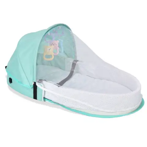 Convenient Folding Anti-pressure Crib Middle Bed Newborn Baby Isolation