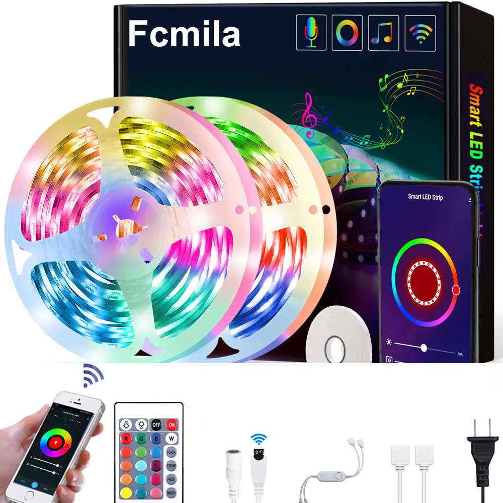 Led Light With Graffiti 24 Key Set