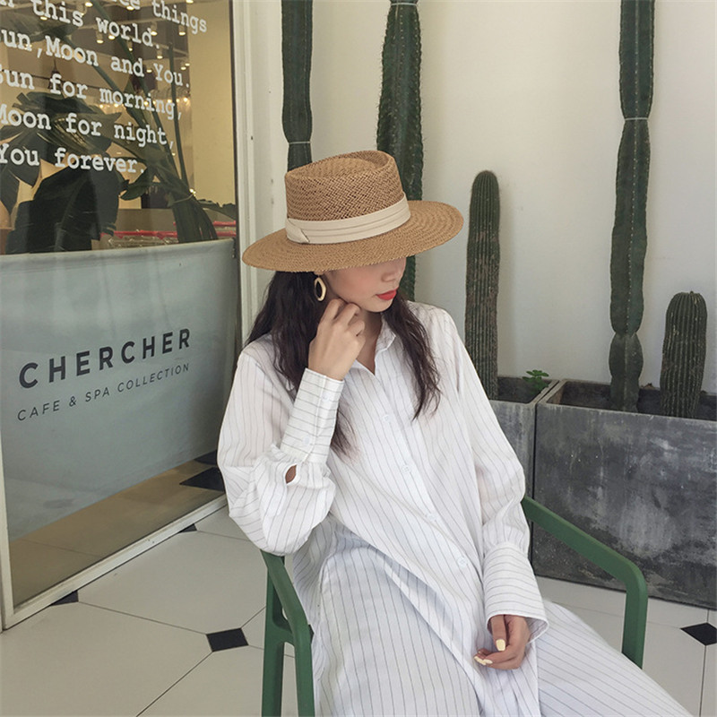 Sunshade And Sunscreen Beach Temperament Holiday Hat