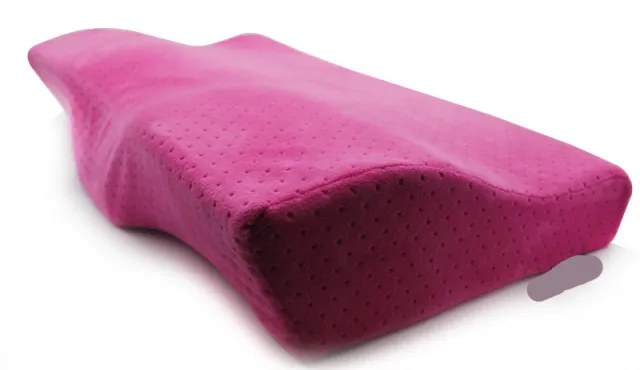 Cervical Spine Repair Special Sleep Whole Head Anti falling Pillow And Anti snoring Sleep Aid Pillow For The Elderly Pink - Shop at LoveMi