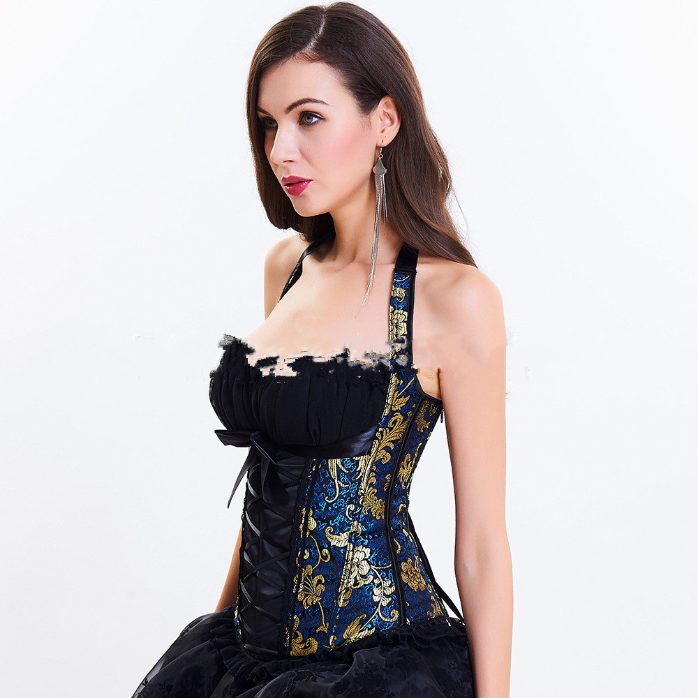 Title 7, Origin Source Lace Halter Corset