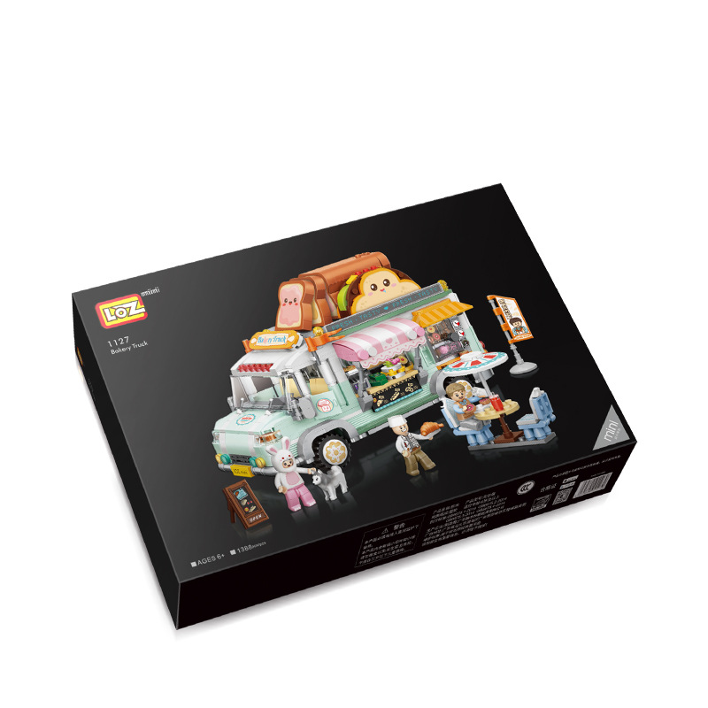 Van 1188 Small Particles Building Blocks Inserting Building
