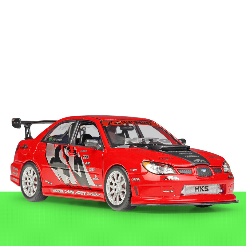 Impreza Performance Simulation Alloy Car Model