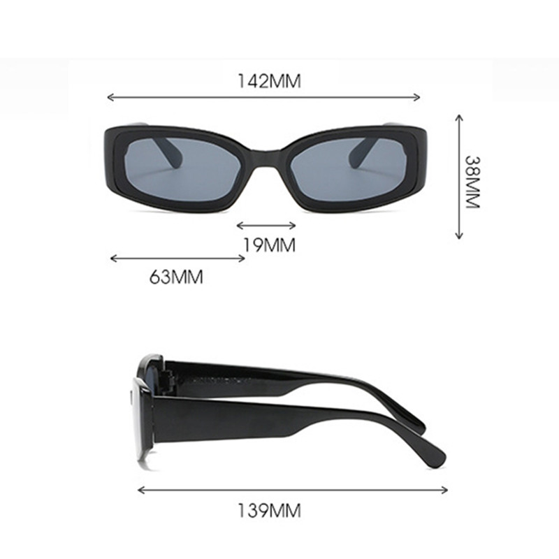 Title 10, Square Party Sunglasses Women