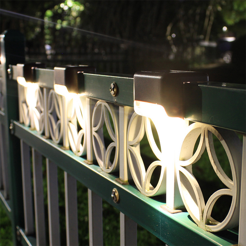 Solar Light 1Led Wall Light Outdoor Garden Wall Light Fence Light Waterproof Landscape Courtyard Solar Ladder Light - Image 1