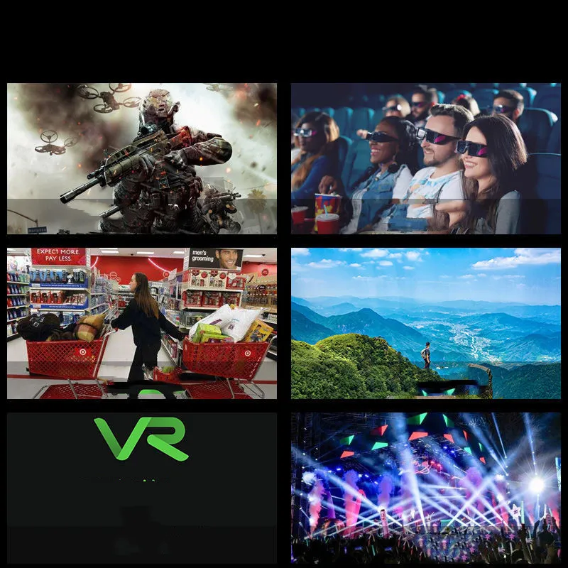 New VRG Pro 3D VR Glasses Virtual Reality Full Screen Visual Wide-Angle VR Glasses For 5 To 7 Inch Smartphone Eyeglasses Devices – image 5