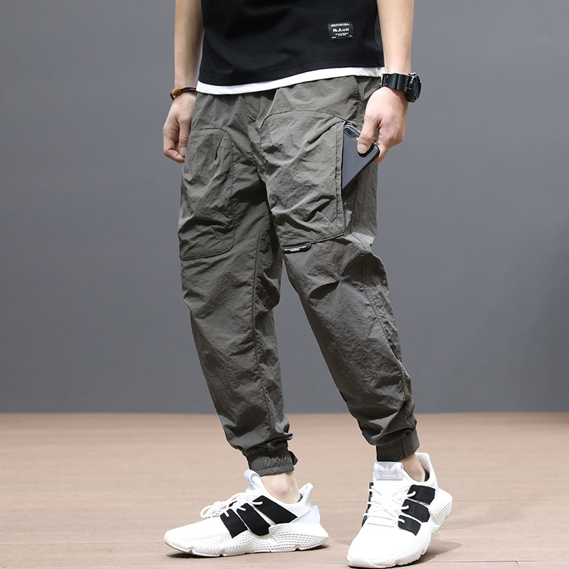 Summer Thin NinePoint Casual Men'S Loose Large Size Ruffian Pants