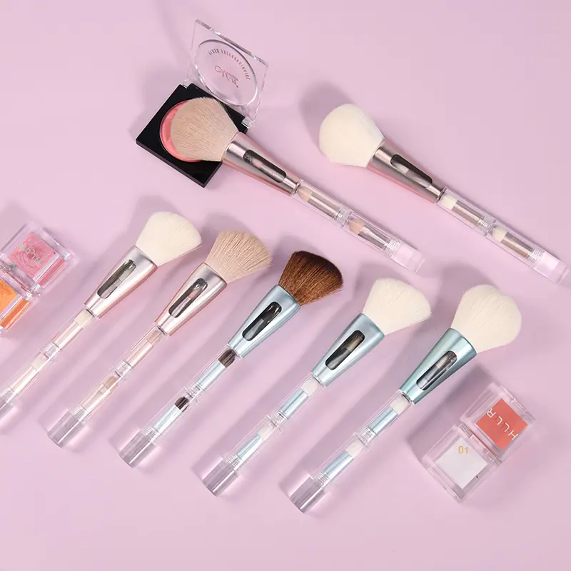 Four-In-One Portable Makeup Brush Beauty Blush Eye Shadow Tool