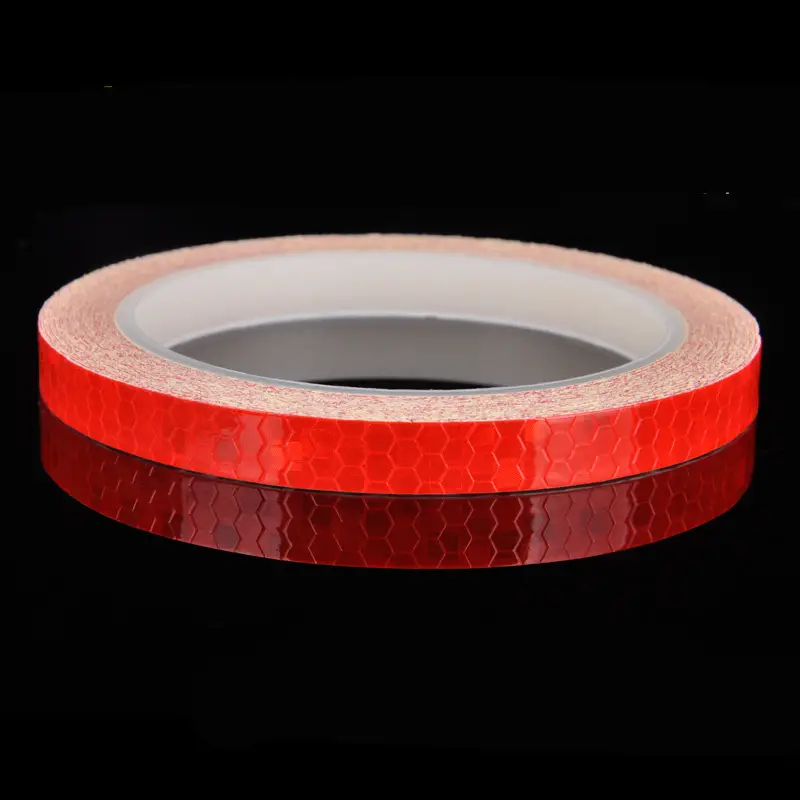 1CM 8M Bicycle Wheels Reflect Fluorescent Bike Reflective Sticker Strip Tape For Cycling Warning