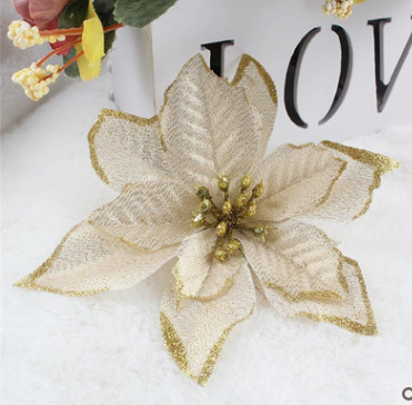 Christmas Decoration 13cm Christmas Simulation Flower