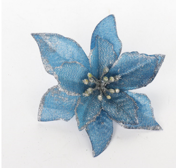 Christmas Decoration 13cm Christmas Simulation Flower