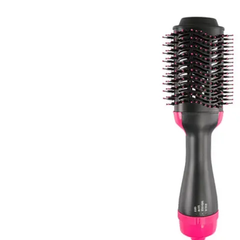 Multifunctional Hot Air Comb Three-In-One Hair Dryer Curler Straight