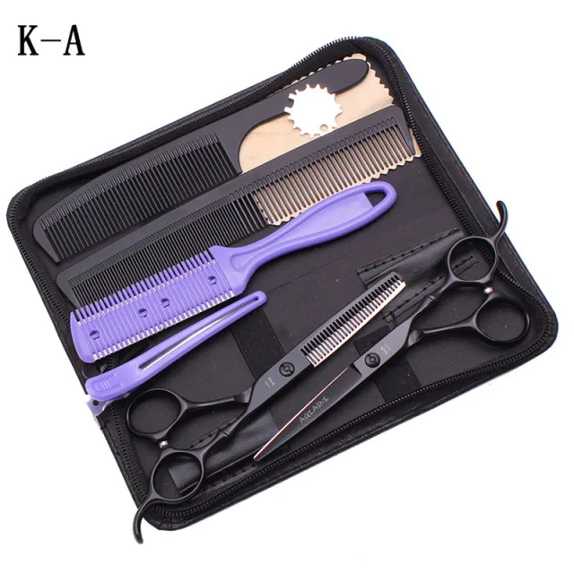 Cut Bangs And Thinning Hairdressing Set Scraper Hair Cutting Tool Black - Shop at LoveMi