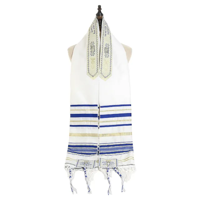 Scarf Prayer Towel Ethnic Scarf Men And Women Shawl Headscarves Navy - Shop at LoveMi