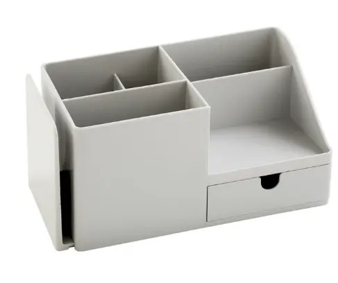 Storage Book Stand Simple Bookcase Office Desktop Bookend Shelf