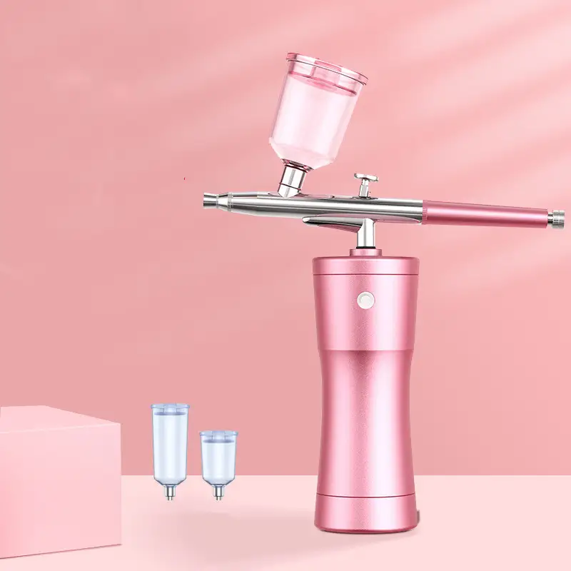 Oxygen Injection Device Household Nano Spray Water Replenishment Instrument Handheld High Pressure Spray Spray Water Oxygen Facial Beauty Salon Portable
