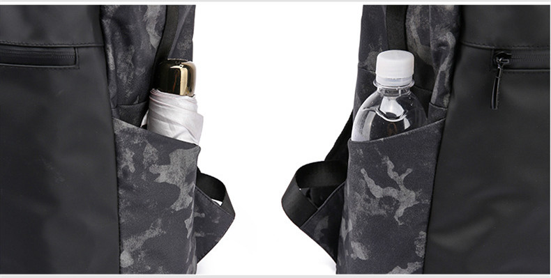 Backpack Men'S Outdoor Sports And Leisure Camouflage Backpack Waterproof Multi-Function Travel Bag Large Capacity School Bag