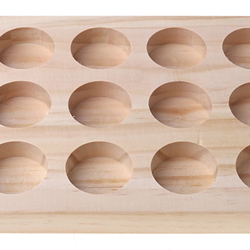 Doterui Essential Oil Box Pine Essential Oil Display Stand Custom Wooden Box — foto 2