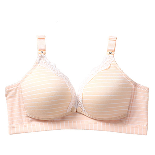 Title 2, Pure Cotton Maternal Breastfeeding Bra, Lace No...