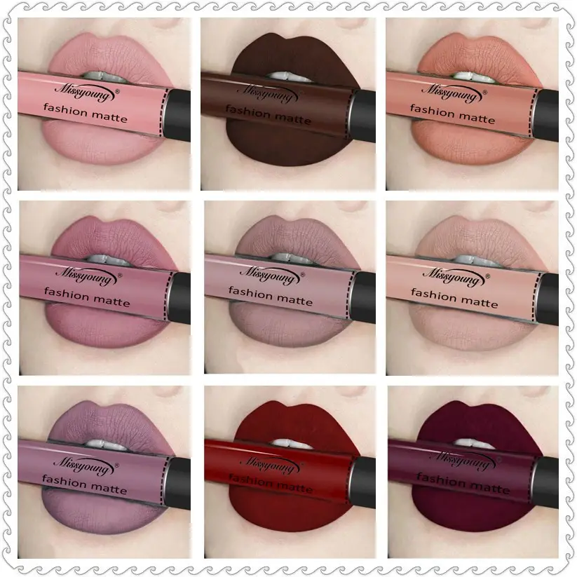 Lip Gloss Liquid Lipstick Non-Stick Cup Matte