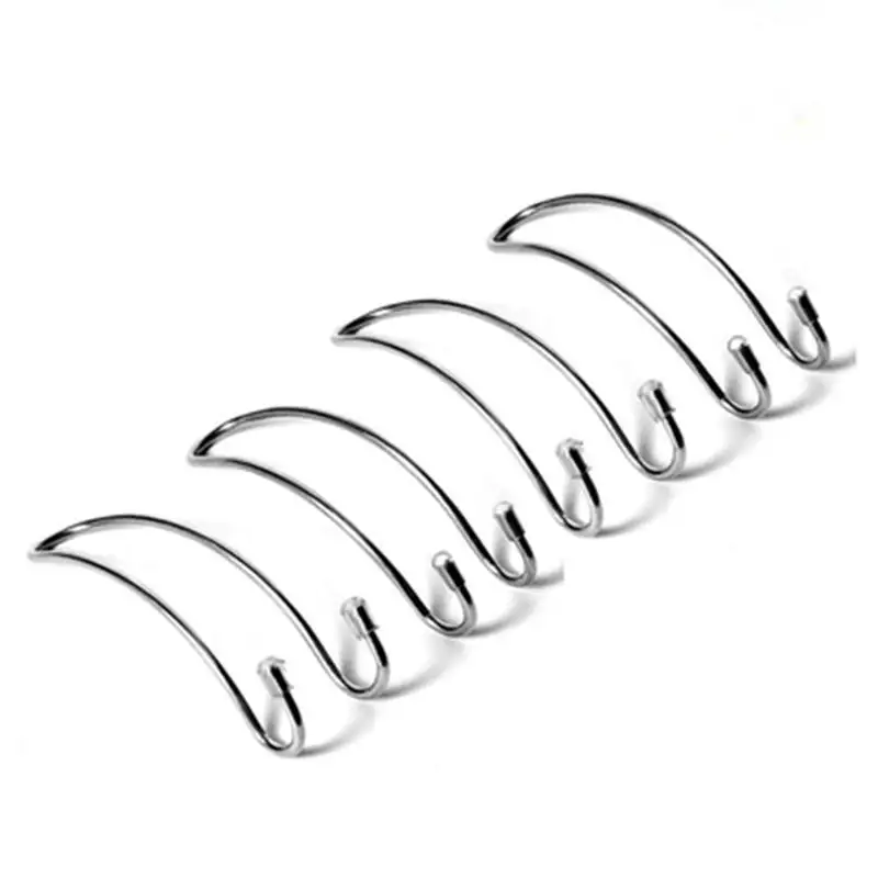 Stainless Steel Car Hook Car Seat Back Hook Hidden Car In Car Hook