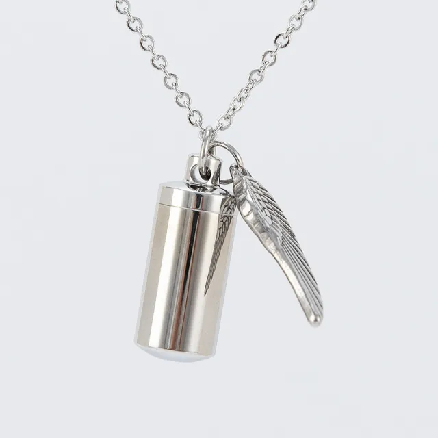 Angel Wing Necklace Silver - Shop at LoveMi