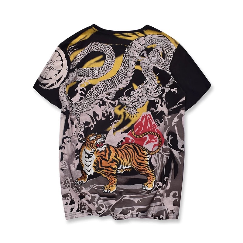 Copper Phoenix Embroidered Shirt — image 1
