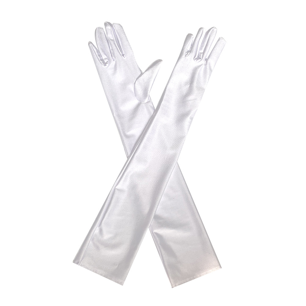 Summer Sunblock Gloves Women'S Long Evening Dress Performance Accessorized With Thin Stretch Driving Uv Gloves