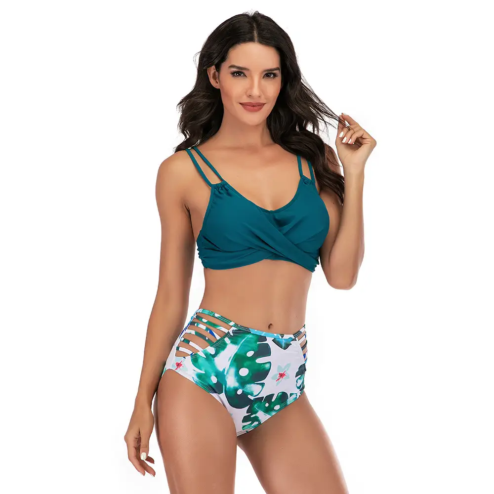 Amazon Split Print Swimsuit