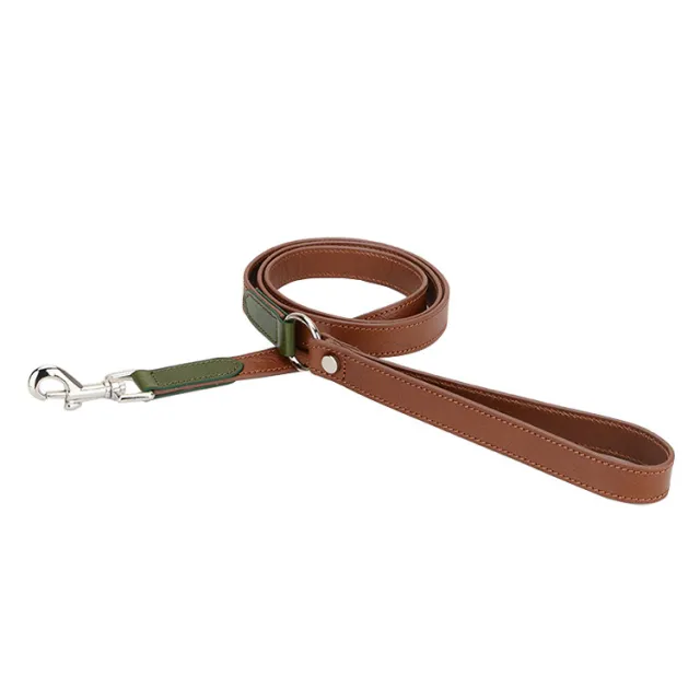Puppy Collar Necklace Towing Rope Portable Brown Orange Traction Rope - Shop at LoveMi
