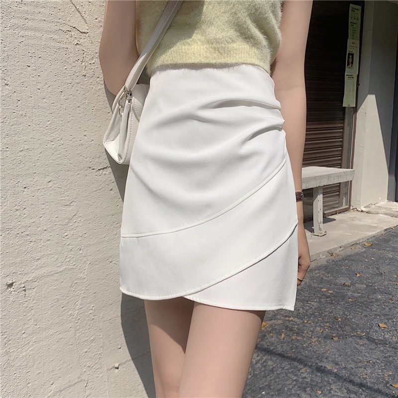 Title 3, Sommer Koreanische High-Waist-Plisseerock, Anti...