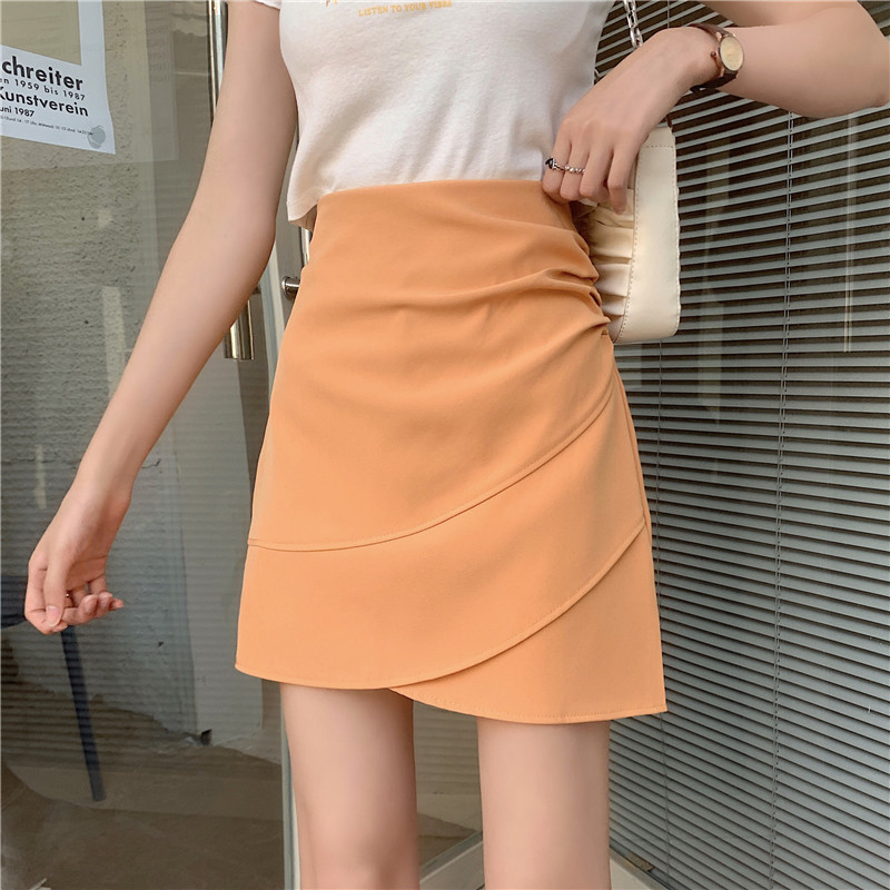 Title 4, Sommer Koreanische High-Waist-Plisseerock, Anti...