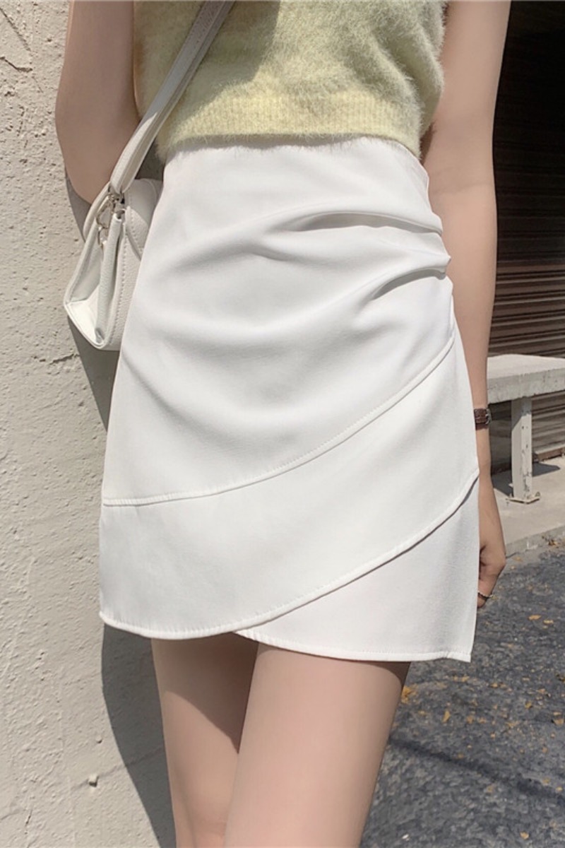 Title 5, Sommer Koreanische High-Waist-Plisseerock, Anti...