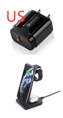 Versatile Foldable 3-In-1 Wireless Charger For Mobile Phone - Image 8
