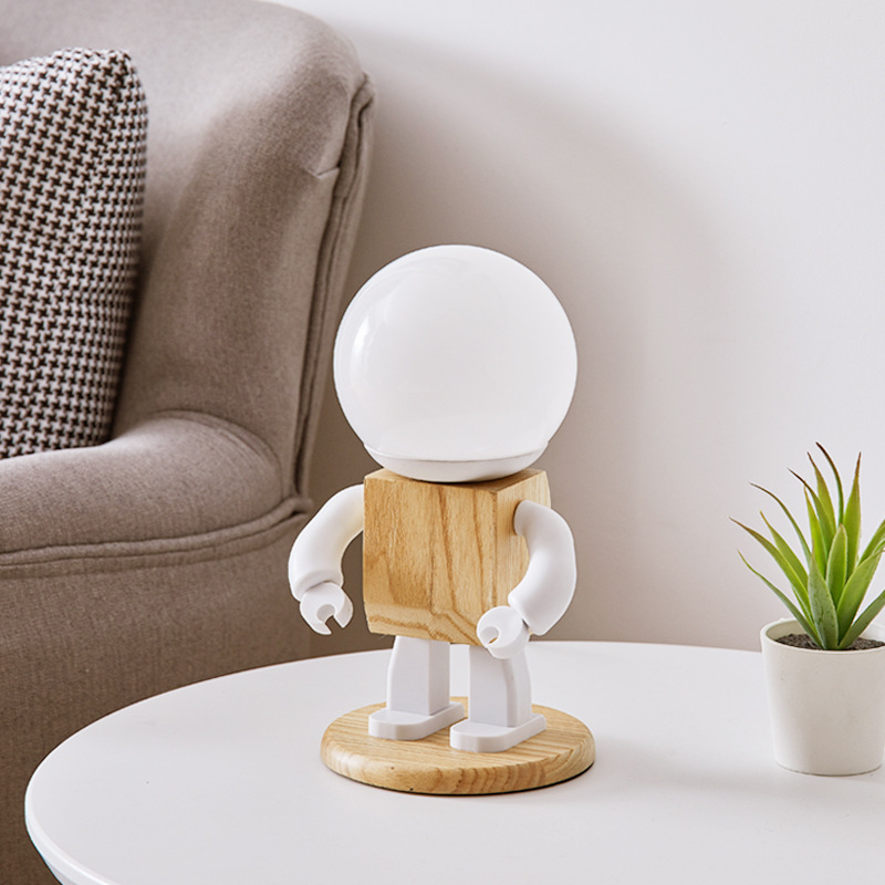 Robot Night Light Table Lamp, picture 2 of 4