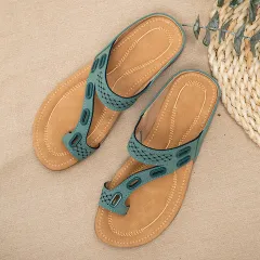 Summer Slippers Women's Shoes Slippers Women - Green - View 1