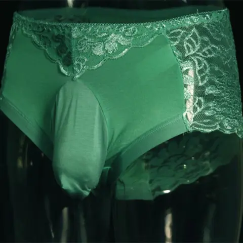 Sexy Briefs Plus Size U-Shaped Cotton Pocket Shorts