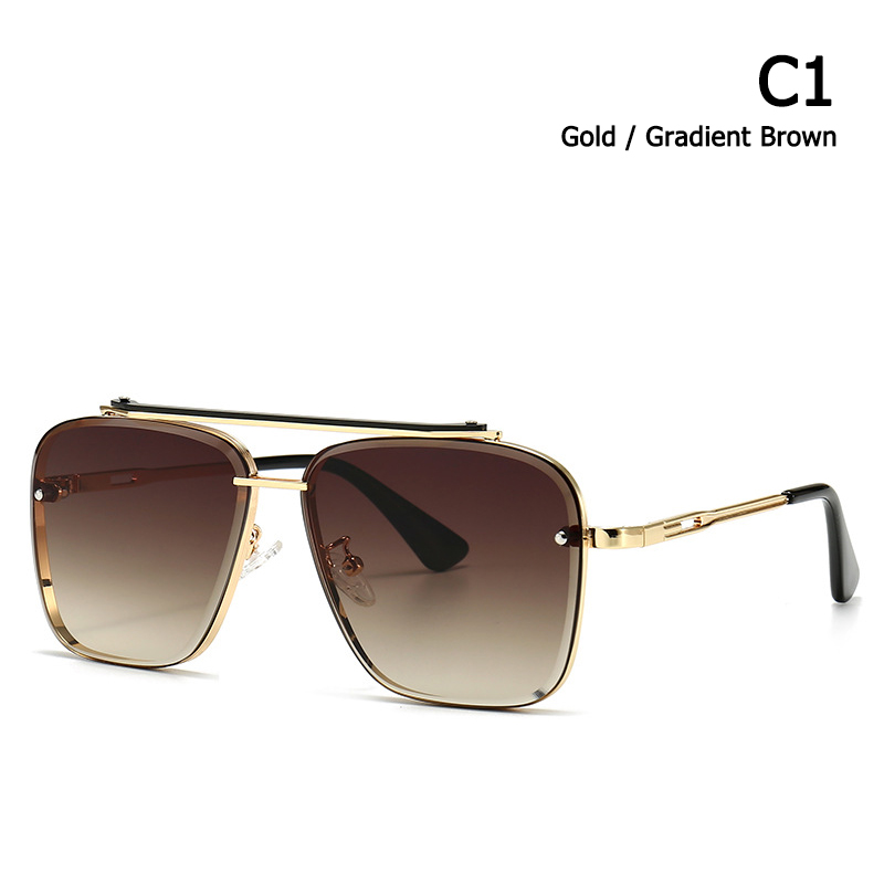 Title 8, Sunglasses Glasses Modern Retro Square Frame Su...