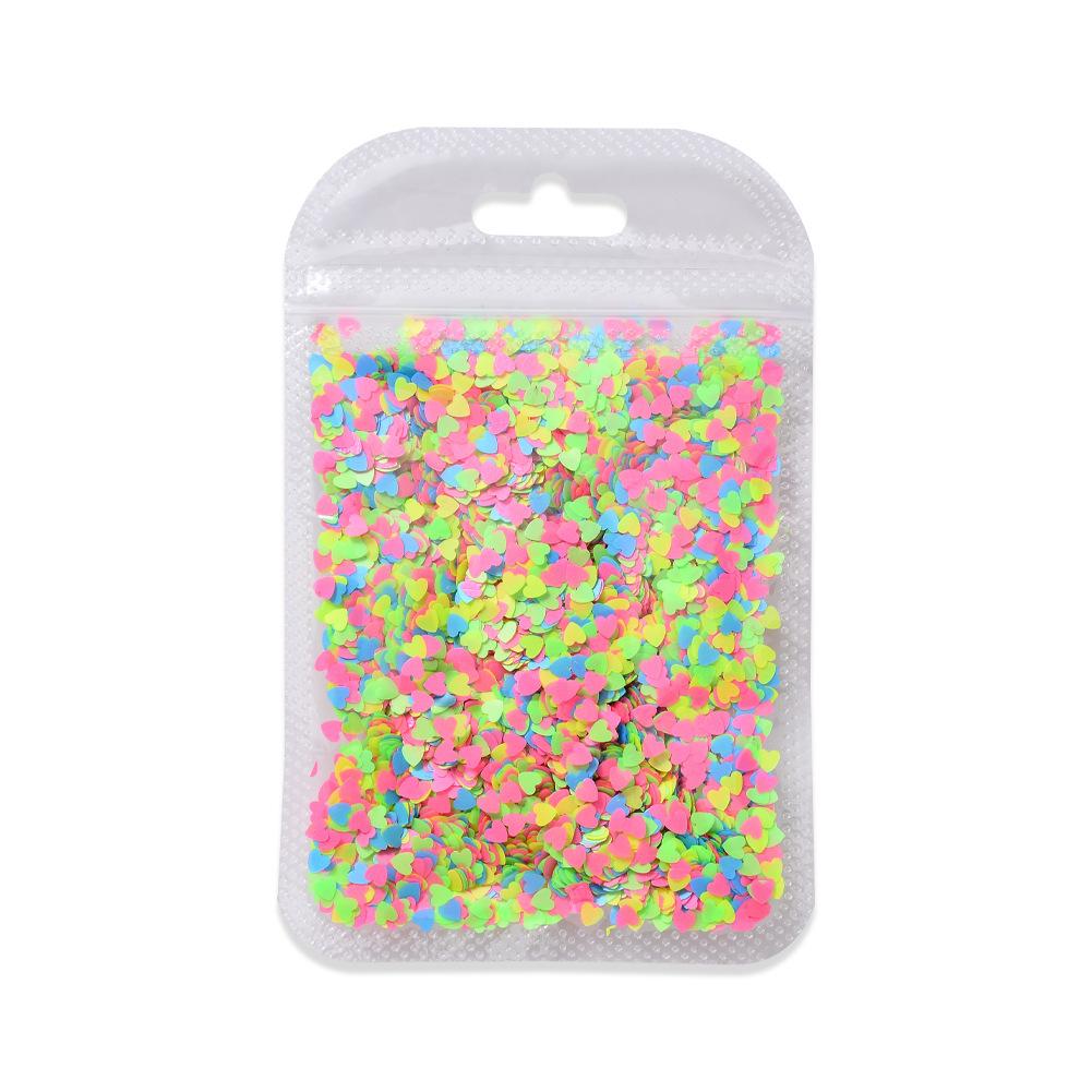 Title 3, Colorful Sequins Four-Pointed Star Nail Sequins